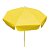 Guarda-Sol BTF 80x08 PVC/Madeira - Amarelo - Imagem 1