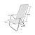 Cadeira de Praia 4 Posições  em Alumínio   - Até 90Kg - Imagem 2