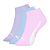 Meia Sapatilha Esportiva Puma Feminina - Kit 3 Pares - Imagem 1