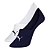 Meia Sapatilha Super Invisível Feminina Kit c/ 2 Pares - Puma - Imagem 1
