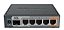 Roteador Mikrotik hEXs Gigabit 5P +1 SFP RB760iGS - Imagem 1
