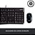 Kit Teclado E Mouse Logitech Mk120 Usb Preto 920-004429 - Imagem 4