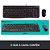 Kit Teclado E Mouse Logitech Mk120 Usb Preto 920-004429 - Imagem 6