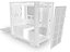 Gabinete NZXT H210i Matte White Mini-itx C/Controladora De Fans Ca-h210i-w1 - Imagem 4