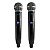 Microfone Sem Fio De Mao Duplo Uhf Ls902 Digital+ - Imagem 2