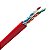 Cabo Lan U/utp 24awg X 4 Pares Cat.6 Cmx 305m Vermelho 100% Cobre 23400207 - Imagem 1