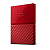 HD Externo 4Tb WD My Passport Vermelho 2,5" Usb 3.0 -Wdbpkj0040Brd-Wesn - Imagem 1