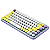 Teclado Mecanico Logitech Pop Keys Sem Fio Lilas - 920-010711 - Imagem 1