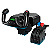 Controle Simulacao De Voo Saitek Logitech Preto - 945-000023 - Imagem 1