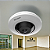 Camera Fisheye Acusense 5mp Hikvision Ds-2cd3956g2-isu(1.05mm) Contagem De Pessoas. - Imagem 2