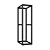 Rack De Piso Intelbras Rpd 4495 Metalico 44U Estrutura Aberta 4770038 - Imagem 4