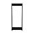 Rack Torre 24U Intelbras Rt 24 Aberto Desmontavel Preto 4770016 - Imagem 1