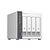 Storage Nas Qnap 4 Baias Arm Cortex-A55 4 Core 4Gb Torre Ts-433-4G-Br - Imagem 3