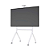 Suporte Pedestal North Bayo Tv 60" A 100" Ajuste Manual Nb-P200W Branco - Imagem 3