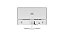All In One Multi Ultra Celeron 4Gb 120Gb Ssd Tela 23.8  W11H Branco - Imagem 2