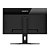 Monitor Gamer Gigabyte 32" Uhd M32U-Sa Ajuste De Altura Inclinação Pivot Frontal Vesa 1Ms 144HzHdmiDpUsbTipo-C - Imagem 3