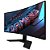 Monitor Gamer Gigabyte 34' Curvo Wqhd 1Ms 120Hz C/Ajuste E Inclinação 2Xhdmi Displayport Entrada P/Fone - Gs24Wqc - Imagem 1