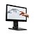 Monitor K-Mex Lp16S1 Touch Led 15" Capacitiva Vga/Usb - Imagem 1