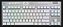 Teclado Gamer Logitech G915 X TKL Branco s/Fio 920-012732-V- - Imagem 1