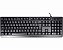 Teclado Multimídia Km-D128 Impressas A Laser,Cabo Longo 1,90Cm - Imagem 1