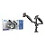 Suporte Monitor Pix Ajustavel 17" A 35" Com Pistao A Gas Px-H160 - Imagem 2