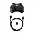 Controle Hyperx Clutch Tanto Mini Wired 8B1S0Aa - Imagem 5