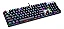 Teclado Gamer Motospeed Mecânico Outemu Switch Vermelho Teclas Antighosting Cabo 1,8m RGB Preto - CK103BLACK - Imagem 2