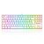 Teclado Magnético Gamer Redragon K552W-RGB-PRO Kumara Pro RGB, Switch Vermelho, ABNT2 - Branco - Imagem 1