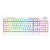 Teclado Mecânico Redragon Horus, c/ Cabo 1,5m, USB, RGB, Switch Marrom, ABNT2, Branco- K619-RGB (PTBROWN) - Imagem 1