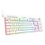 Teclado Mecânico Redragon Horus, c/ Cabo 1,5m, USB, RGB, Switch Marrom, ABNT2, Branco- K619-RGB (PTBROWN) - Imagem 3