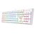 Teclado Redragon K582W-RGB-PRO (PT-BLUE) Surara Pro RGB, Switch Azul, ABNT2 - Branco - Imagem 2