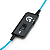 Fone De Ouvido Mic Logitech Gamer G432 7.1 Usb/P2 Preto - Imagem 4