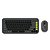 Kit Teclado e Mouse Logitech Pop Icon Cinza e Verde Sem Fio - 920-013056 - Imagem 1
