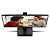 Monitor AOC 23,8" FHD IPS 100Hz 4ms Pivot - 24E3QF - Imagem 4