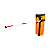 Barreira Automatica Ppa F08154005 K10 24V Biv. 2,5 A 4,50Mts (Laranja) - Imagem 1