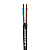 Cabo Megatron 9062 Pp Flexivel 500V 2X1,50 Mm 100M Pt - Imagem 1