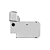 Conj Aut Portas Delizante Rac Jetflex Full Range Biv Branca F09254000 (C/ Tx Zap 4B) Ppa - Imagem 3