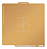 Placa Pei Texturizada Gold 256mm - Bambu Lab - Fap007 - Imagem 3