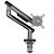 Suporte De Monitor Articulado C/ Mola Mecanica 17'' A 32'' C/ Usb 3.0 - Cinza - Sm-049c - Imagem 1