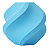 Filamento Bambu Lap Pla Lite Ciano Sem Carretel 1,75mm A18b01751000splfree - Imagem 1