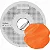 Filamento Bambu Lab Pla Basic Laranja Com Carretel Reutilizavel - 2767 - Imagem 1