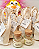 Mini Velas aromáticas - laço de sisal e Miniecobag algodão cru (10 unidades) - Imagem 4
