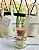 Mini Velas aromáticas - laço de sisal e Miniecobag algodão cru (10 unidades) - Imagem 2