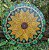 Mandala Girassol 40 cm - Imagem 1