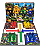 Ludo em MDF 28x28cm personalizado com caixinha de papel - Imagem 1