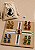 Ludo em MDF 28x28cm personalizado com saquinho de algodão - Imagem 1
