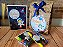 Kit colorir e modelar com sacolinha kraft estampada P - astronauta - Imagem 2