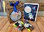 Kit colorir e modelar com sacolinha kraft estampada P - astronauta - Imagem 3