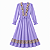 VESTIDO PRENDA TAMANHO 14 - Imagem 3