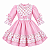Vestido Prendinha Infantil Tamanho 0 - Imagem 14